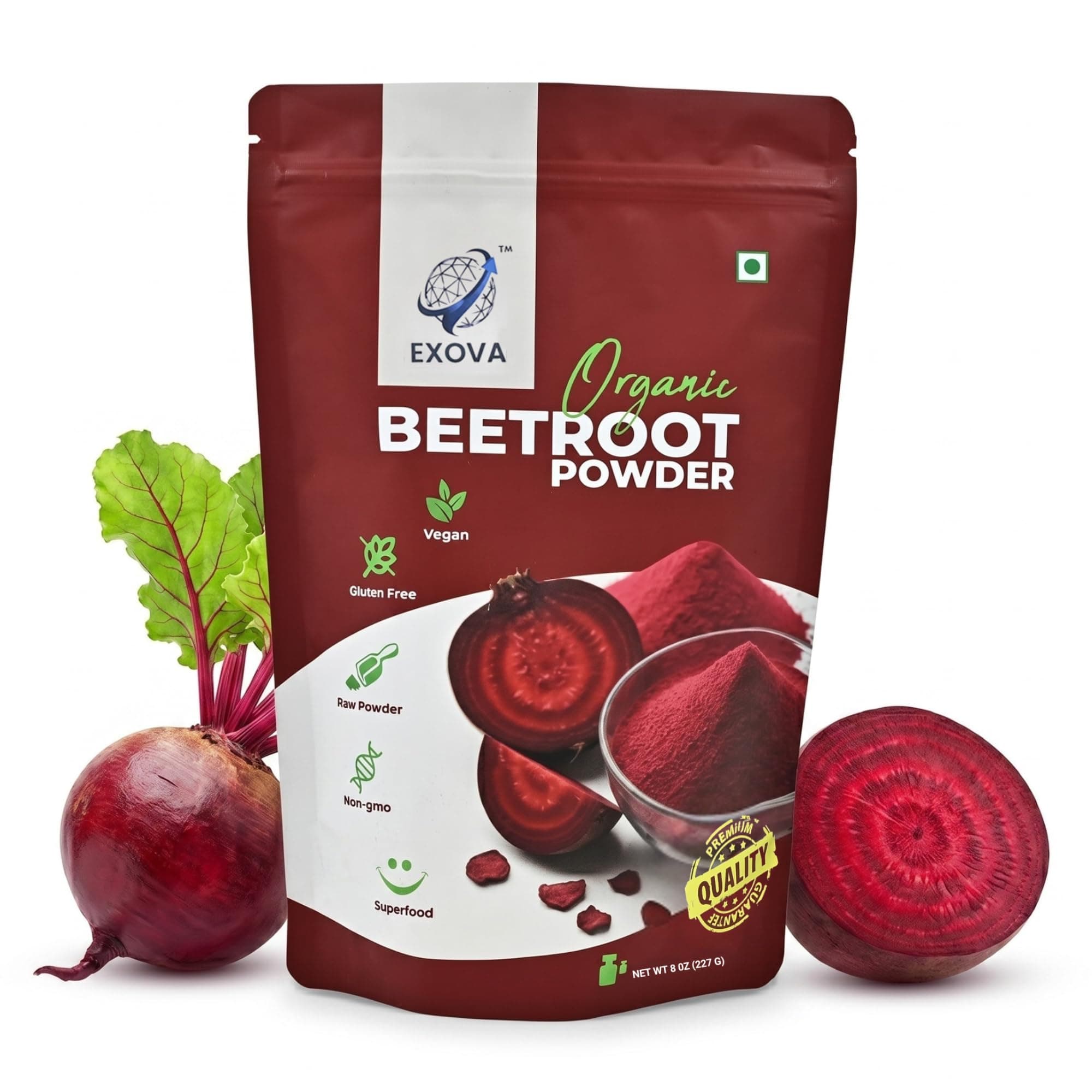 EXOVA Organic Beetroot Powder